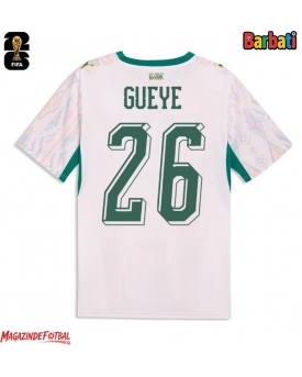 Senegal Pape Gueye #26 Tricou Fotbal Replică Mondial 2026 Barbati Acasa Senegal Pape Gueye #26 Tricou Fotbal Replică Mondial 2026 Barbati Acasa